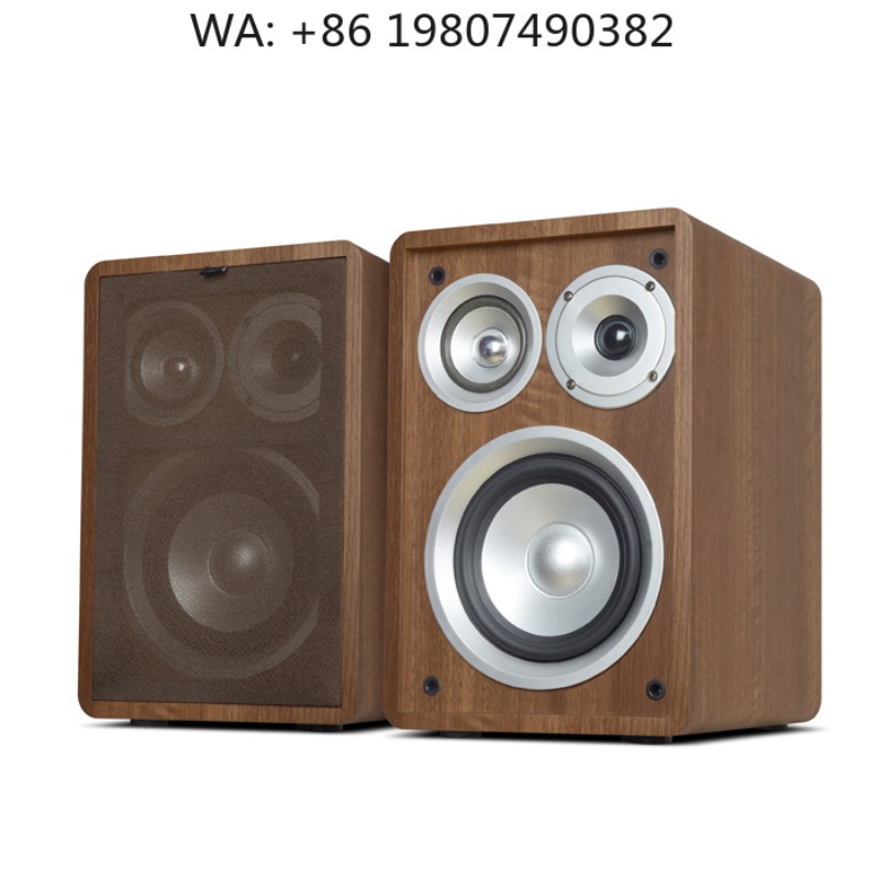 Bookshelf - Głośnik Półkowy HiFi Trójdrożny 100W, Pasywny,