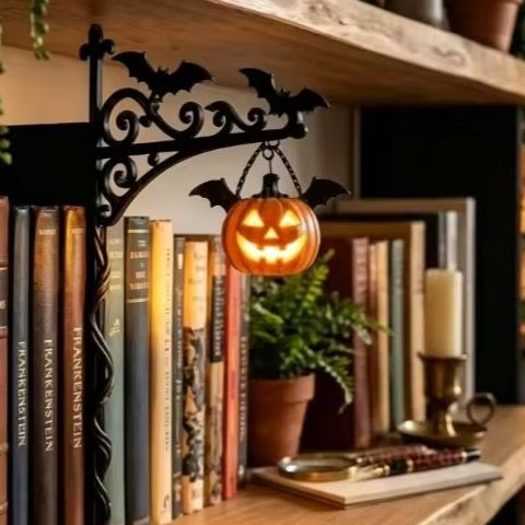 Bookshelf - Lampion w kształcie półki na książki,