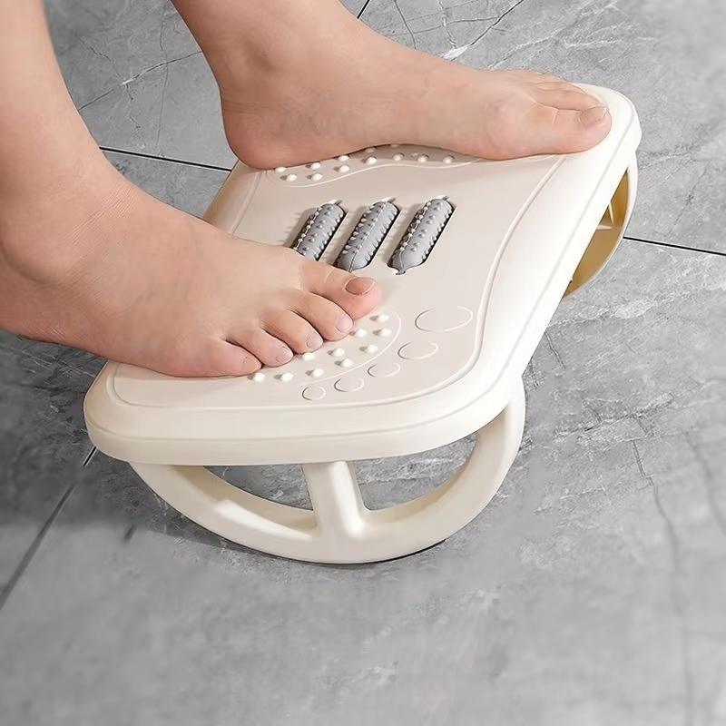 Office Stool - Podnóżek plastikowy antypoślizgowy, zapobiegający wyginaniu się,