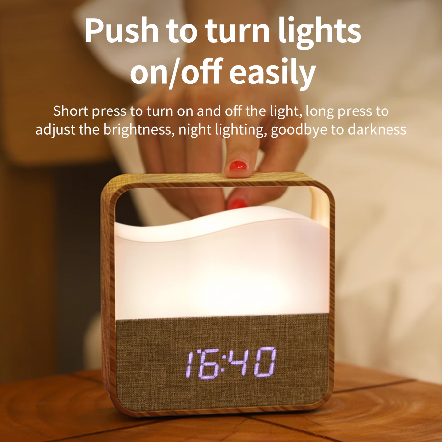 Lampka nocna LED z zegarem, cy – Desk Lamp recenzja i cena