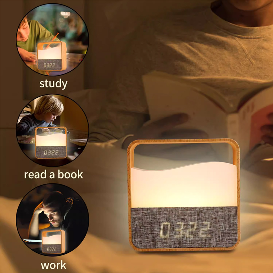 Lampka nocna LED z zegarem, cy – Desk Lamp recenzja i cena