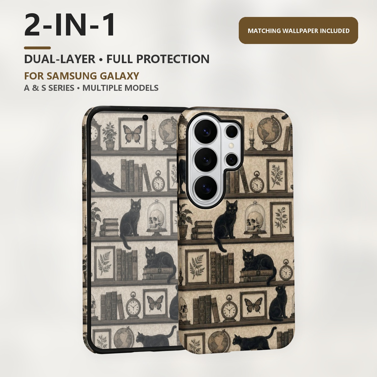 Czarny futerał na telefon z pó – Bookshelf recenzja i cena