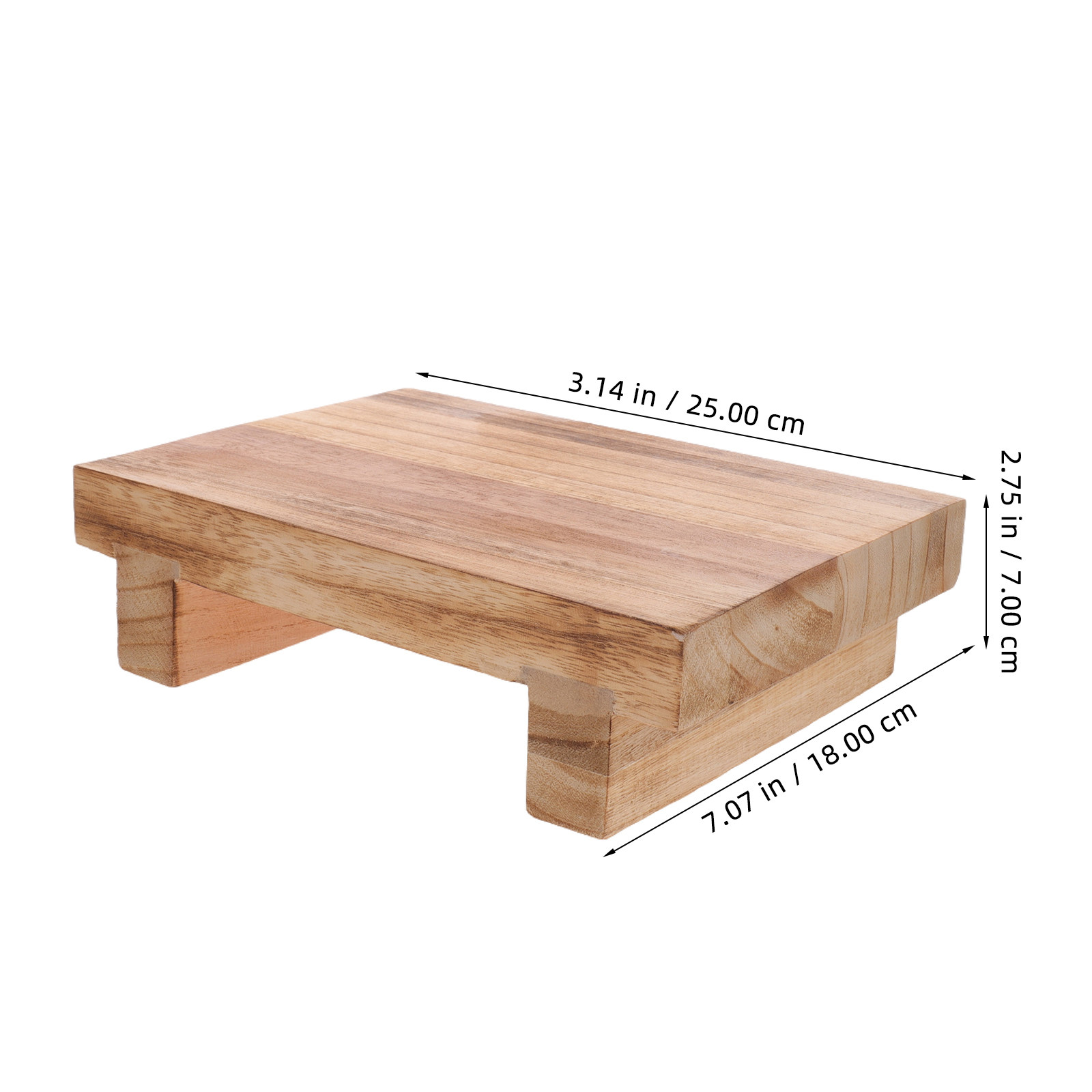 Drewniany stołek, podnóżek dla – Office Stool recenzja i cena