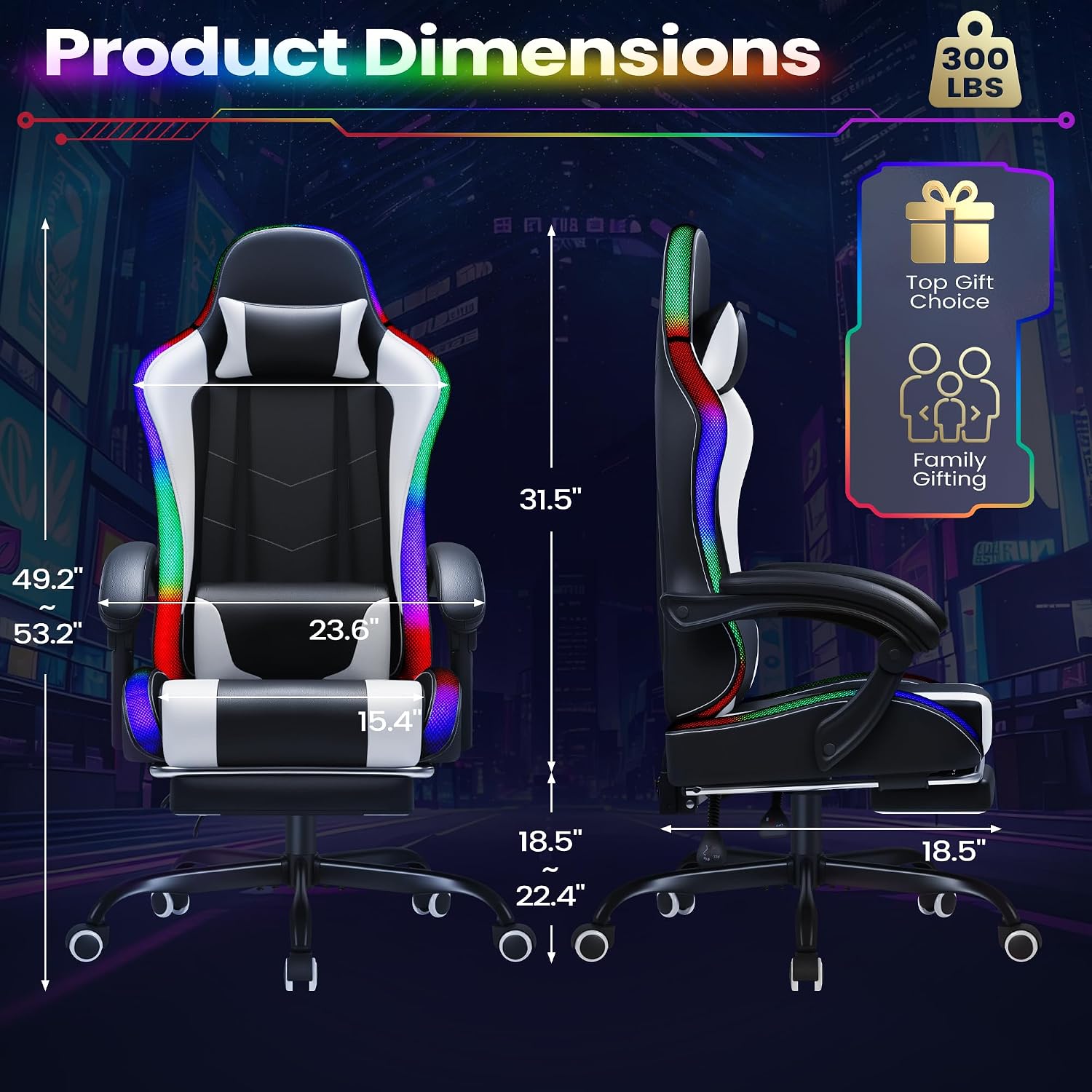 Krzesło gamingowe Homall, ergo – Office Chair recenzja i cena