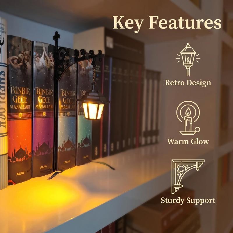 1 szt. Lampka w stylu vintage  – Bookshelf recenzja i cena
